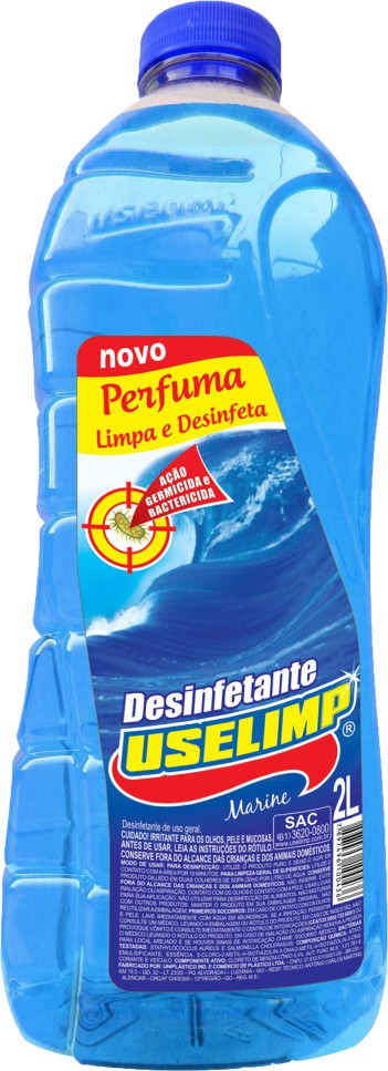 Desinfetante USELIMP Talco 6X2L