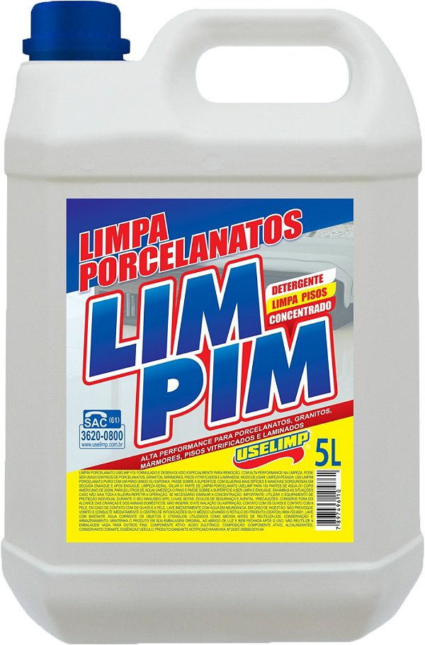 Limpa Porcelanatos 3X5L