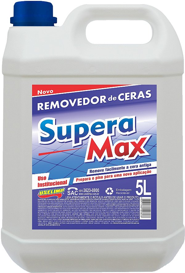SUPERA 1X4 Removedor De Ceras S/ Odor 3X5L