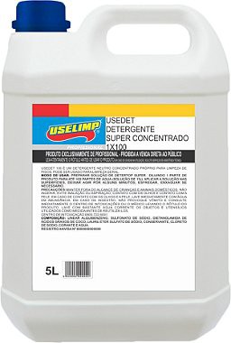USEDET 1X200 Deterg. Concentrado 5L