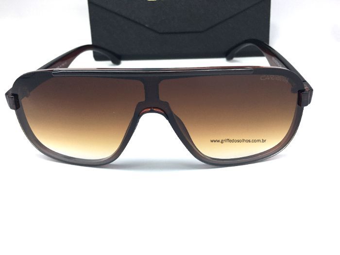 Oculos de Sol Carrera Masculino - Acetato  Marrom