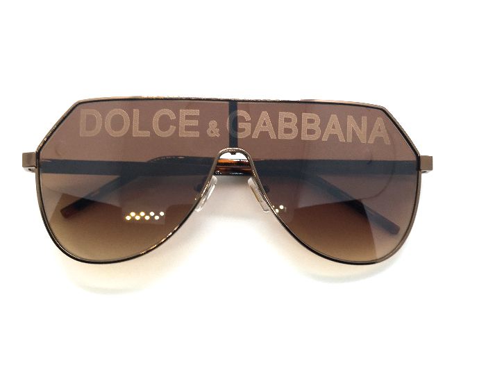 Dolce & Gabbana DG2221 - Lente Monogram Marrom  - Oculos de Sol