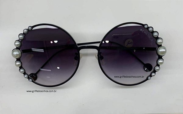 Oculos de sol com perola Clearance