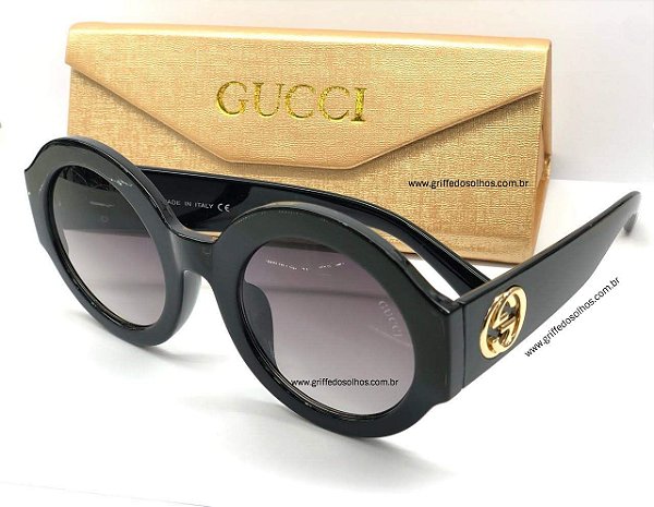 Oculos gucci redondo Clearance
