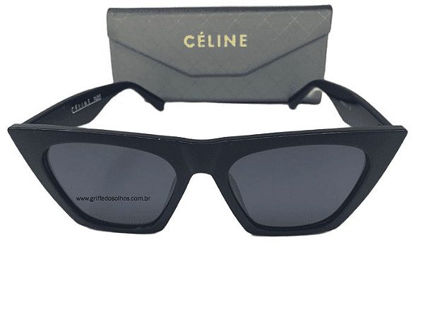 Cl 41468 Óculos De Sol Céline Paris Edge Cl41468/S Armação Preto display picture 3