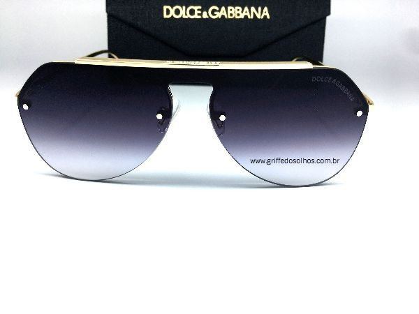 Oculos de Sol Dolce & Gabbana DG-2213 - ArmaÃ§Ã£o Dourada