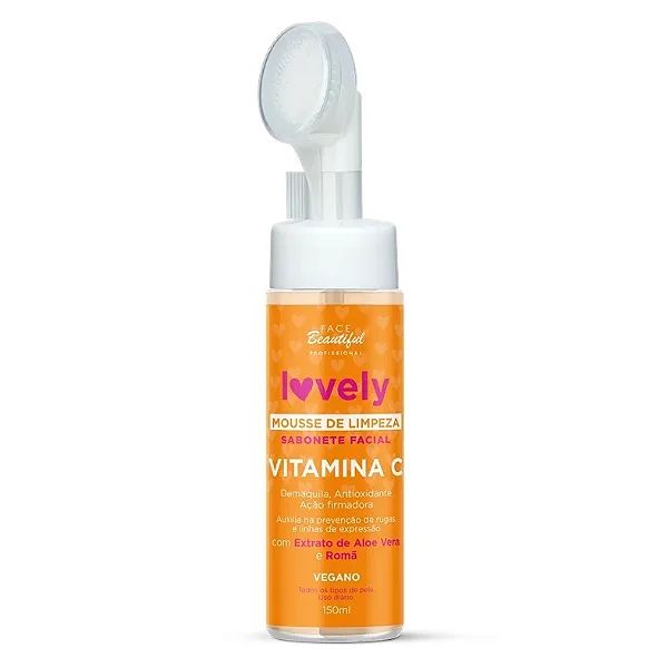 MOUSSE DE LIMPEZA VITAMINA C - FACE BEAUTIFUL