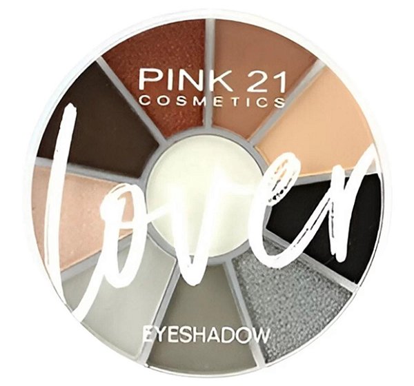 Paleta de Sombras Lover - Pink 21 Cosmetics - Cor 3