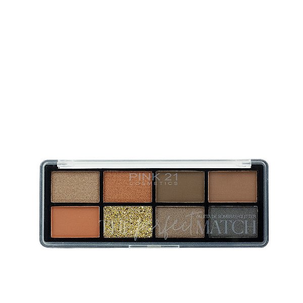 Paleta de Sombras Perfect Match 8 cores - Cor 2