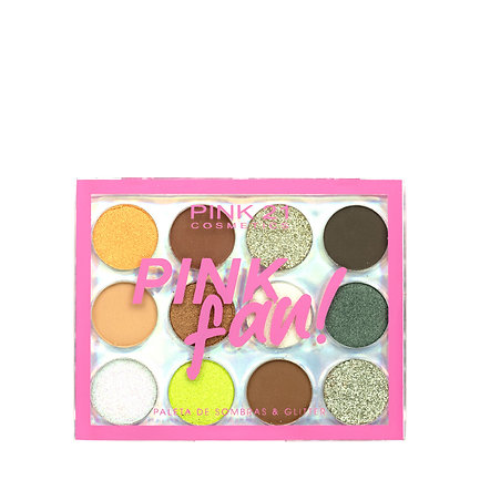 Paleta de Sombras Pink Fan 12 cores - Cor 3