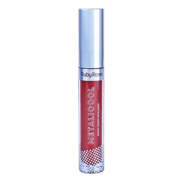 Batom Líquido Metalicool Metalizado Matte Cor 279 – Ruby Rose