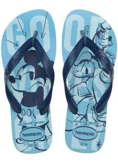 Havaianas Disney Azul Lavanda