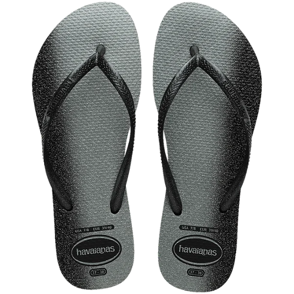 Havaianas Slim Gloss Preta