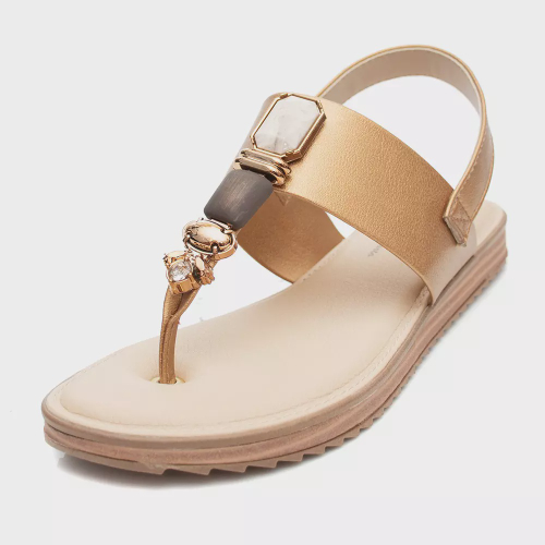 Sandália Rasteira Modare Floather Bronze