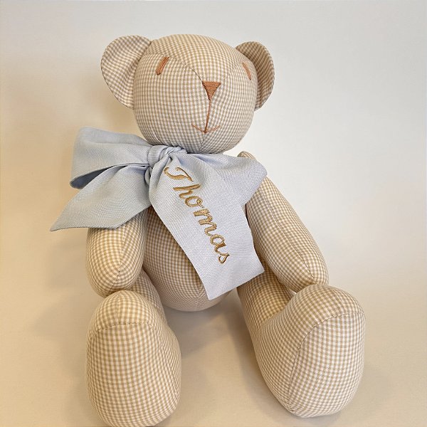 Urso de Pano para quarto de bebê bege G