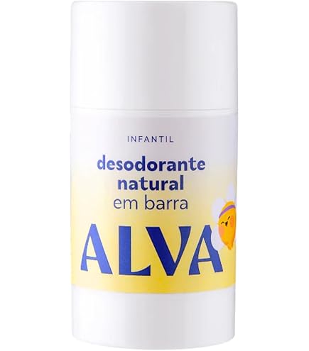 Desodorante Em Barra Infantil Camomila Vegano 33G - Alva