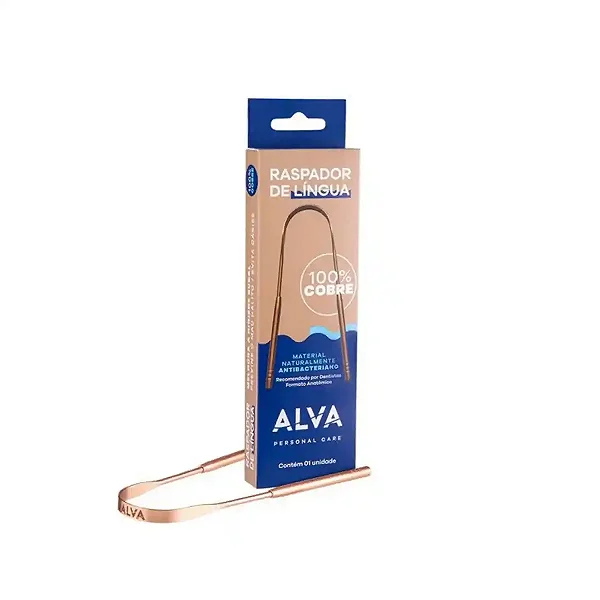 Raspador De Lingua De Cobre - Alva