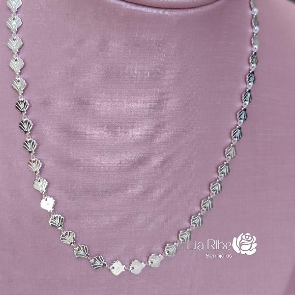 Colar Choker concha