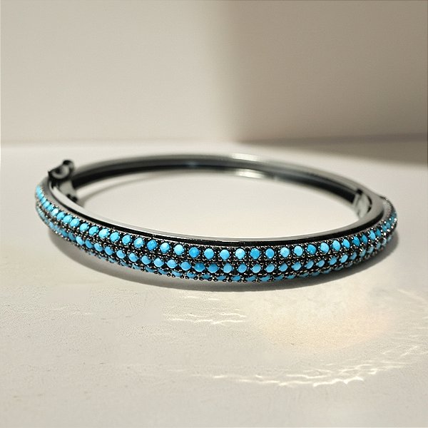 Bracelete Antuérpia Turquesa
