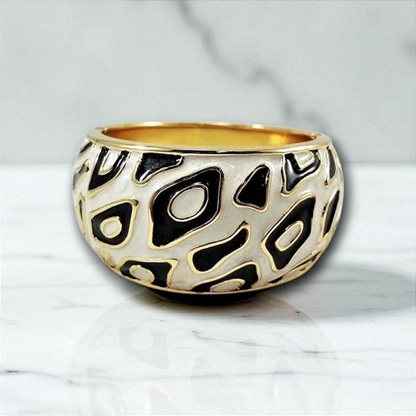 Bracelete Esmaltado Anne White