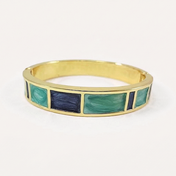 Bracelete Esmaltado Ana Julia Blue