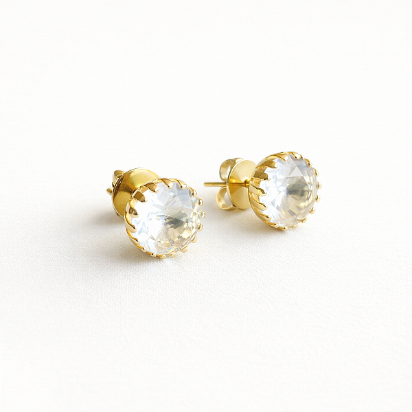 Brinco Ponto de Luz Cristal