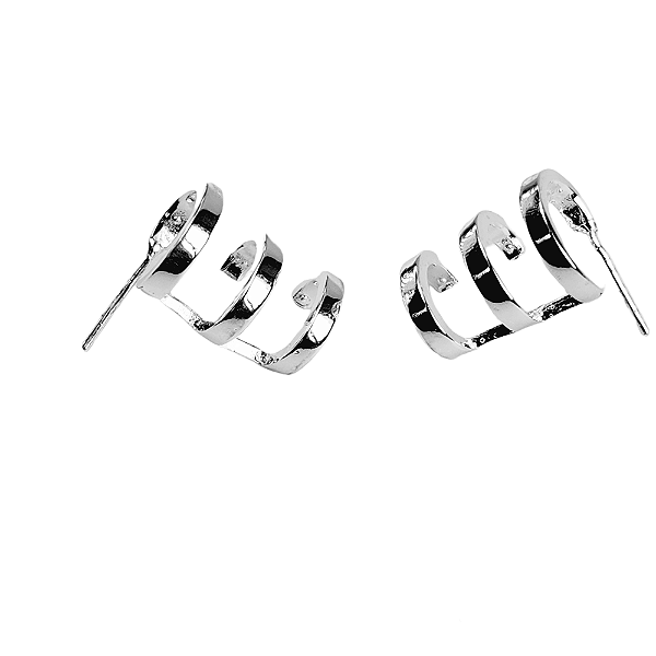 Brinco Traços Silver