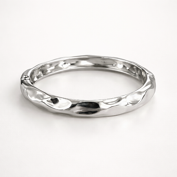 Bracelete Orgânico Prata