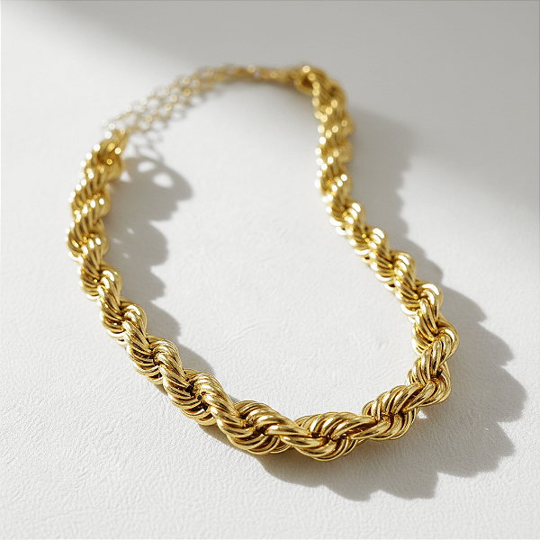 Colar Cordão Baiano Maxi