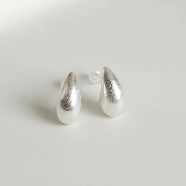 Brinco Gota Mini Prata