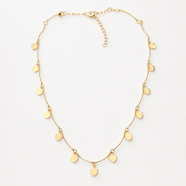 Colar Mini Coração Ouro