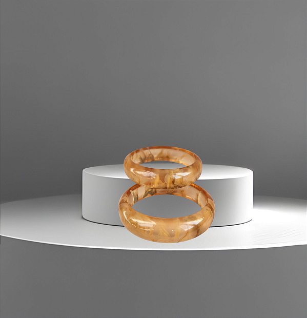 Bracelete Maia Caramelo