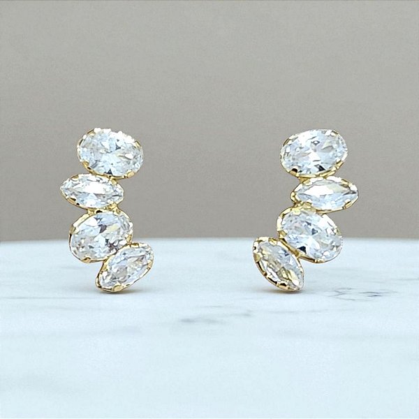 Brinco Princesa Cristal