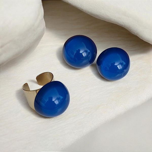 Conjunto Summer Azul Marinho