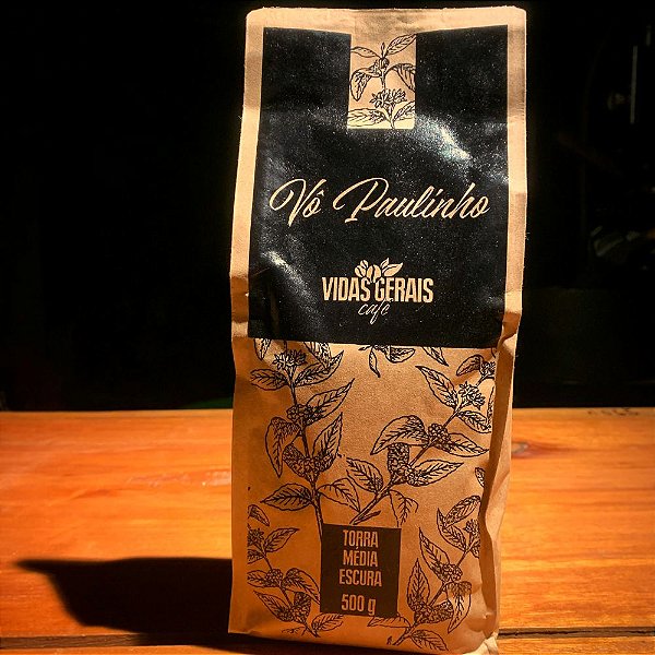 Café Vô Paulinho Gourmet 500 g em pó 100% Arábica - Região das Matas de Minas e Caparaó