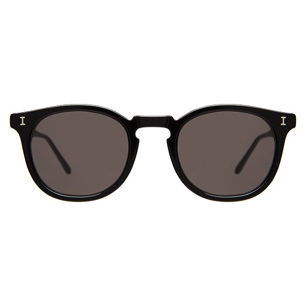 Illesteva Eldridge 52 Matte Black / Grey