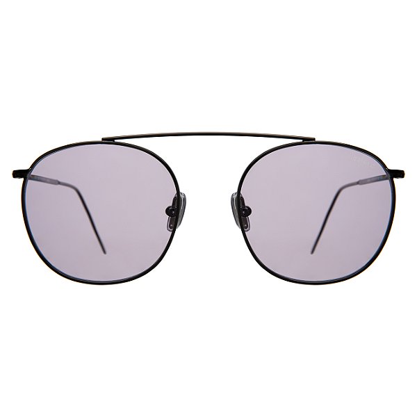 Illesteva Mykonos II Gunmetal / Violet See Through