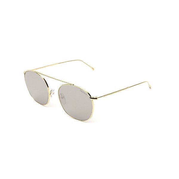 Illesteva Mykonos II Gold / Silver Flat Mirror