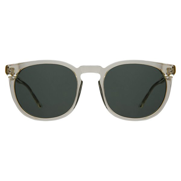 Illesteva Eldridge 56 Champagne W/ Olive Flat