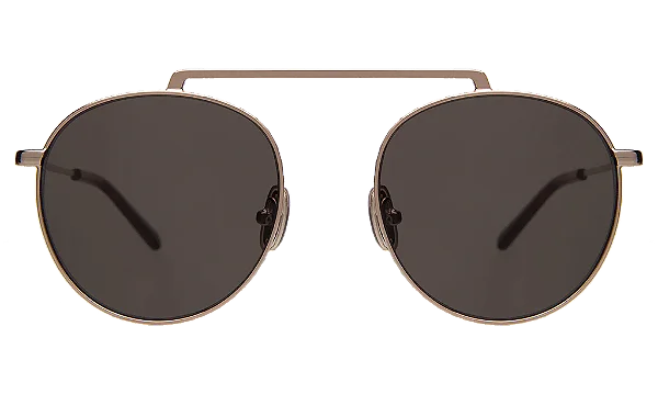 Illesteva Allapattah Rose Gold w/ Grey Flat Lenses