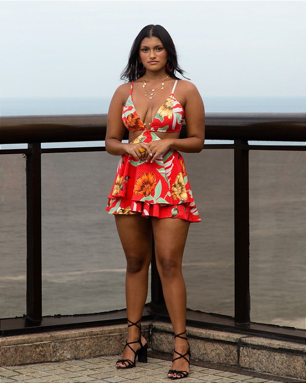 Macacão Ariel Laranja