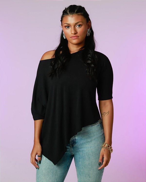 Blusa Roma Preta