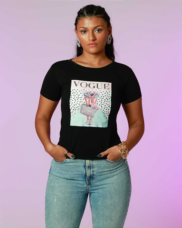 Camiseta Fanny Black
