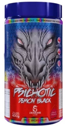 Psychotic Demon Black Pre Treino 400g - DEMONS LAB