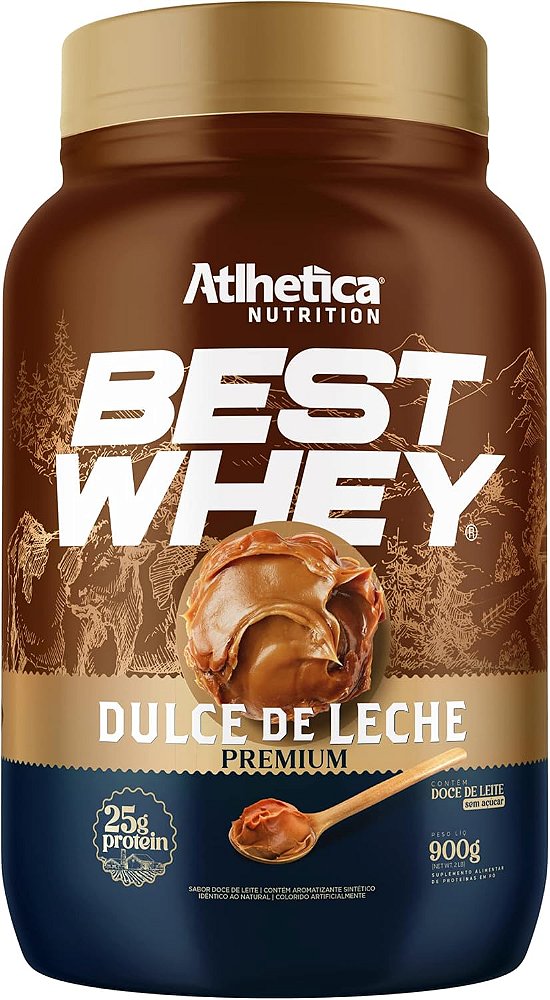 Atlhetica Nutrition Best Whey (900 G) Dulce De Leche Premium