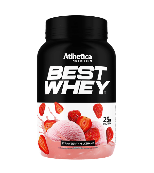 Best Whey Protein (Pote 900g) Strawberry Milk Shake