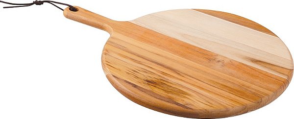 Tábua para Pizza Tramontina Provence em Madeira Teca 40 cm