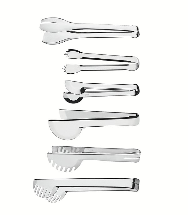 Jogo de Pegadores Utility em Aço Inox 6 Peças Tramontina