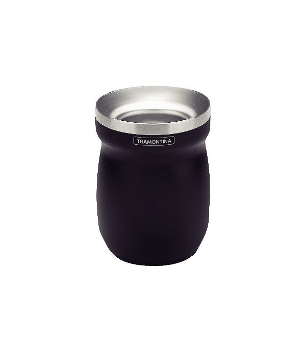 Cuia Térmica 240 ml Preta Tramontina