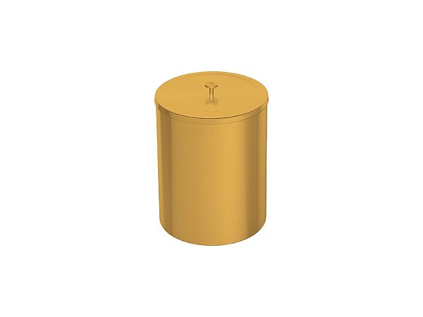 Lixeira Útil em Aço Inox 5 L Scotch Brite Gold Tramontina